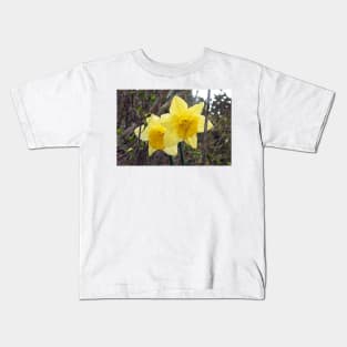 Yellow Daffodils Kids T-Shirt